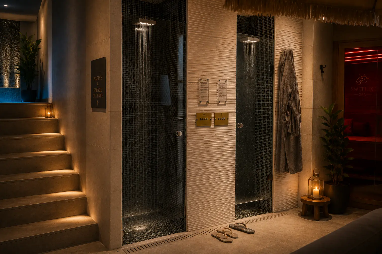 Douche écossaise et sensorielle spa Avignon
