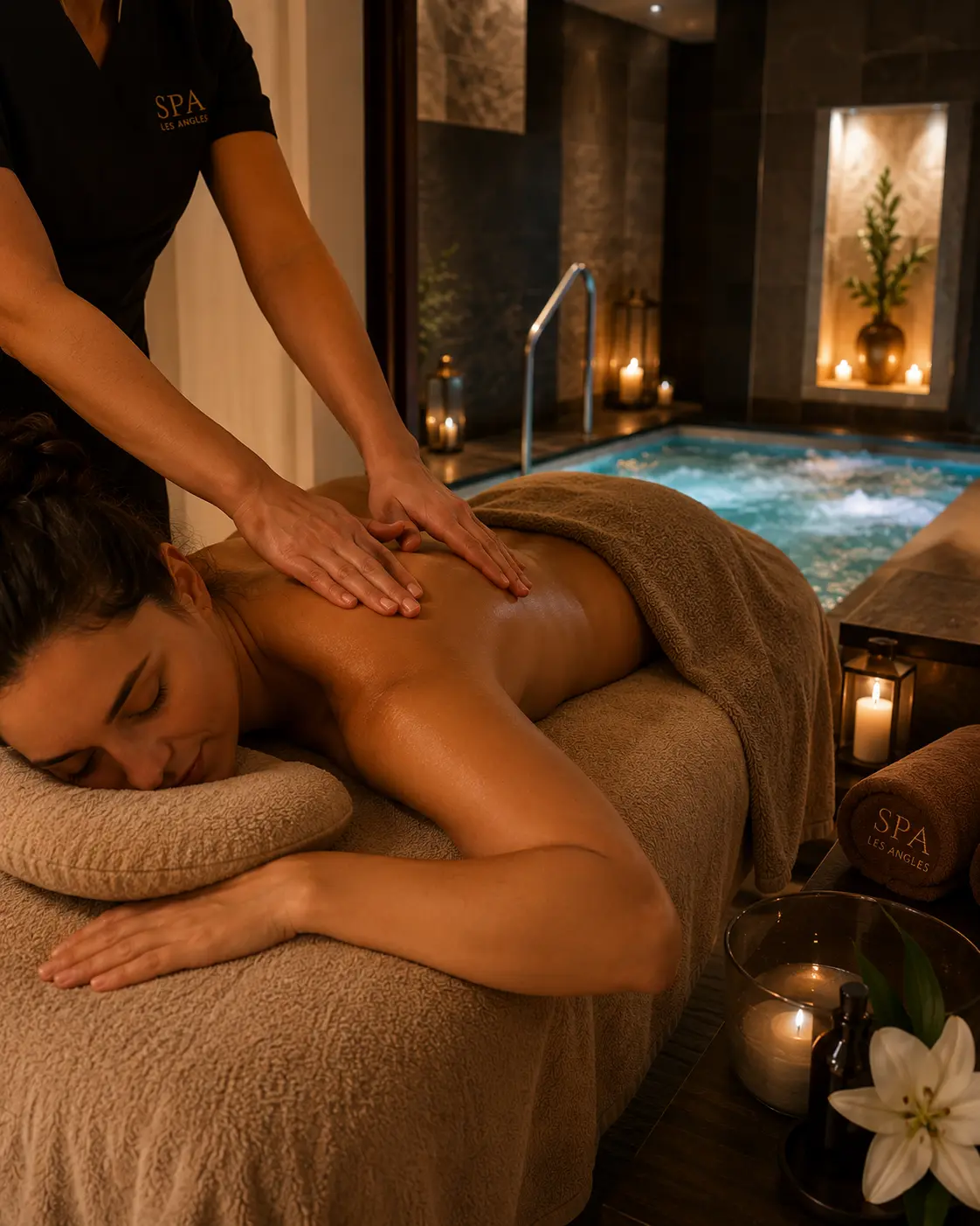 Offre massage et spa à Avignon avec hammam sauna et piscine chez Sweet Luxe Beauty